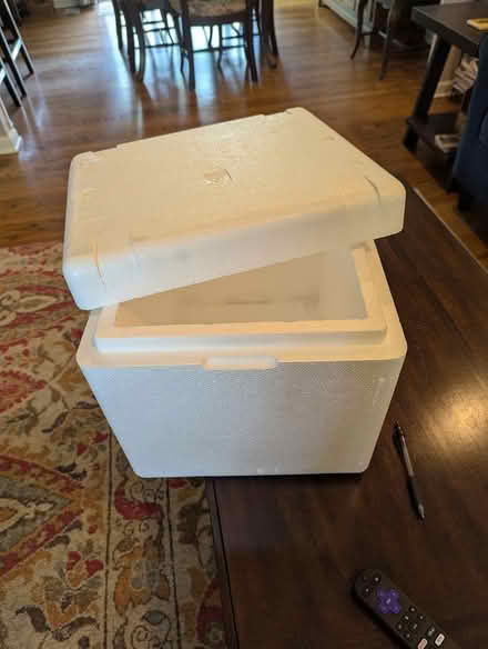 Photo of free Styrofoam cooler (East Glenview) #1