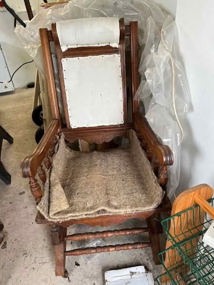 Photo of free Antique rocking chair (Warminster BA12) #2