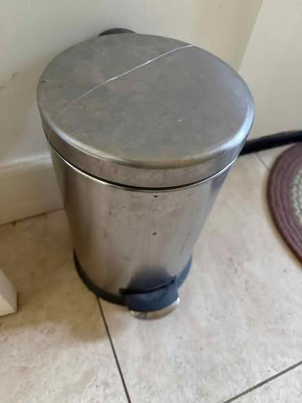 Photo of free Stainless steel trash can (Fremont/85) #1