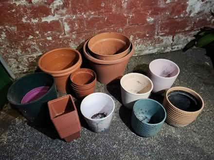 Photo of free Hanging basket and pots (M6 6ED) #1