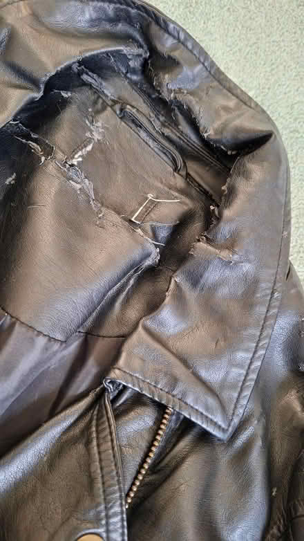 Photo of free Damaged Faux Leather Jacket 10/12 (Cheltenham/Northleach) #2