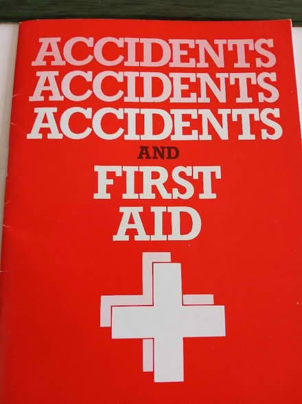 Photo of free Vintage First Aid book (Minster Lovell OX29) #1
