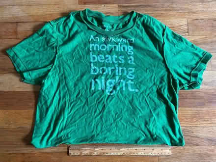 Photo of free Cut-off cotton T-shirts/screenprint (Ann Arbor Northwest Side) #3