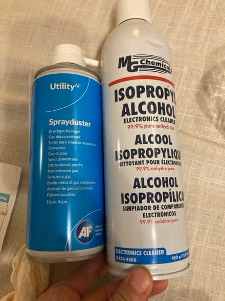 Photo of free Electronics cleaning products (Wooburn Green, HP10) #1