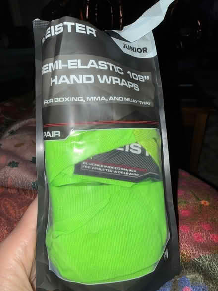 Photo of free Meister Junior 108" Hand Wraps (Lexington 02420) #1