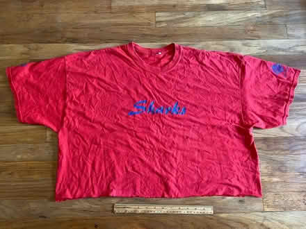 Photo of free Cut-off cotton T-shirts/screenprint (Ann Arbor Northwest Side) #1