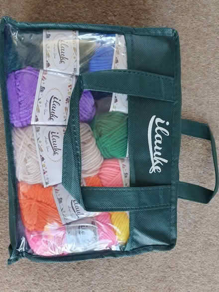 Photo of free Crochet and wool set (South Chailey Lewes) #1