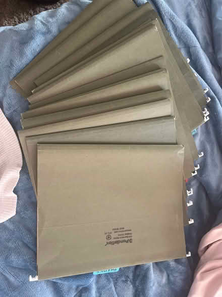 Photo of free 14 hanging file folders (Winter Hill) #1