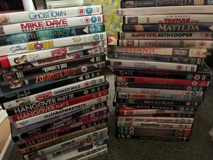 Photo of free Bag full of DVDs (WD6) #1