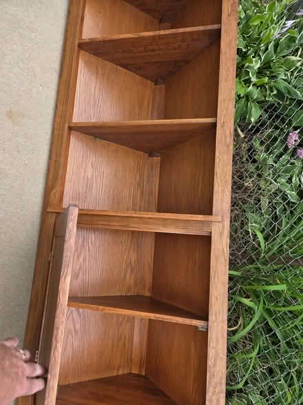 Photo of free Corner Cabinet 7ft tall (Elmhurst near Berens Park) #2