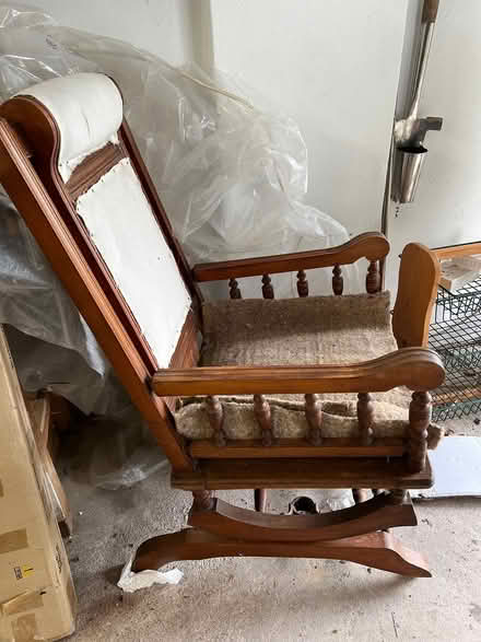 Photo of free Antique rocking chair (Warminster BA12) #1