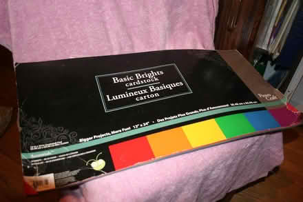 Photo of free 12" x 24" color cardstock paper (Big Timber & Randall Rd, Elgin) #1