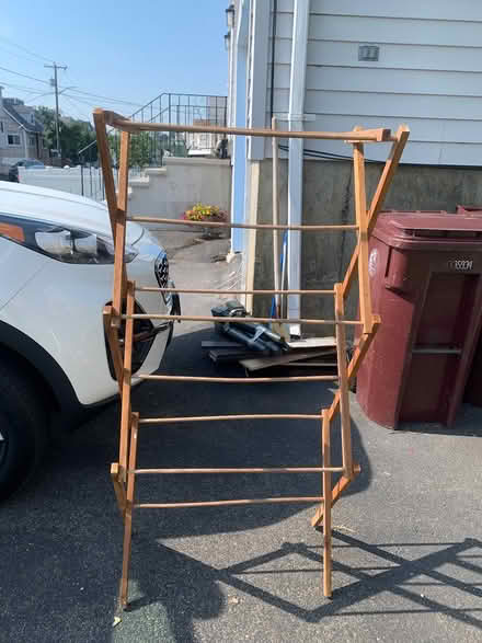 Photo of free vintage drying rack (Beachmont) #1