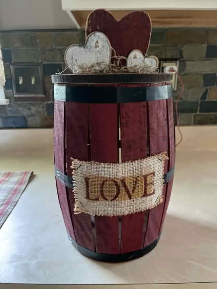 Photo of free Decorative love nail barrel (Hatfield Pa) #1