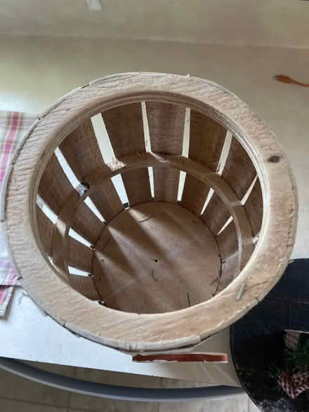 Photo of free Decorative snow man nail barrel (Hatfield Pa) #2