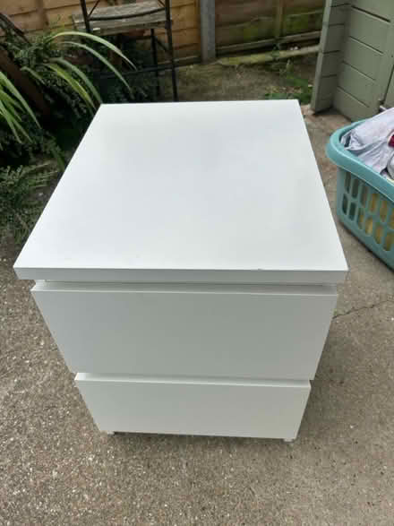 Photo of free Two drawer unit, bedside table (ME8 Twydall) #1
