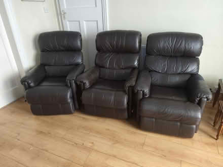 Photo of free 3 vintage lazy armchairs (Kimmage) #1