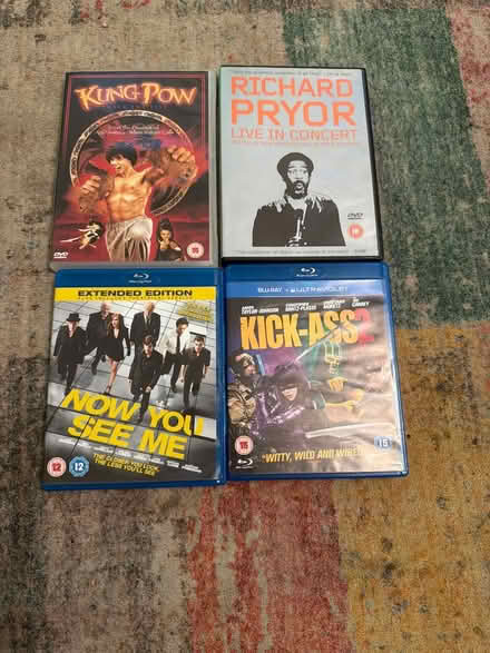Photo of free Blu-rays & DVDs (Walsall Wood WS8) #1