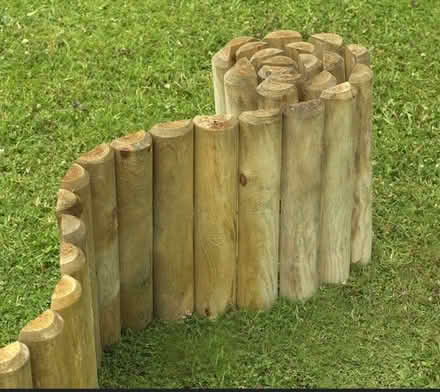 Photo of Log-roll edging (Harrow HA1) #1