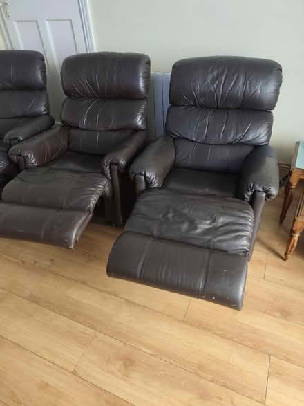 Photo of free 3 vintage lazy armchairs (Kimmage) #3