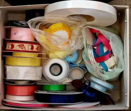 Photo of free Box of Ribbon (Broadbridge Heath RH12) #1