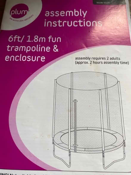 Photo of free 6ft trampoline (Boughton Street ME13) #1