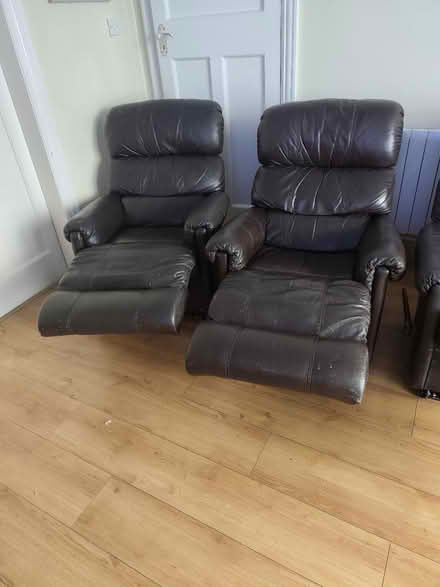 Photo of free 3 vintage lazy armchairs (Kimmage) #4