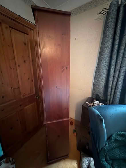 Photo of free Tall wooden shelves and drawers (Shankill) #3