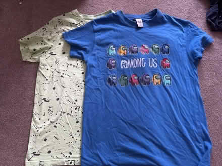 Photo of free Two T-shirts age 11–12, 12–13 (B437la) #1