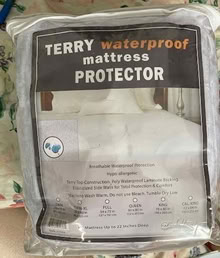 Photo of free mattress protector (Strawberry Hill, Cambridge) #1