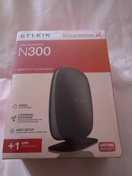Photo of free Belkin N300 Wireless N Router BNIB (Noble Park North) #1