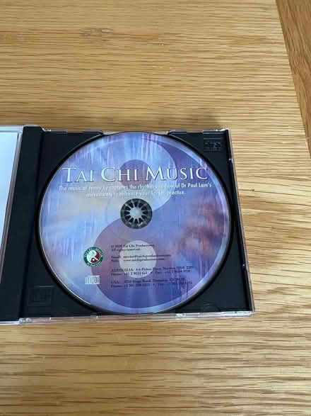 Photo of free t’ai chi music cd (WF12 Chickenley / Dewsbury.) #3