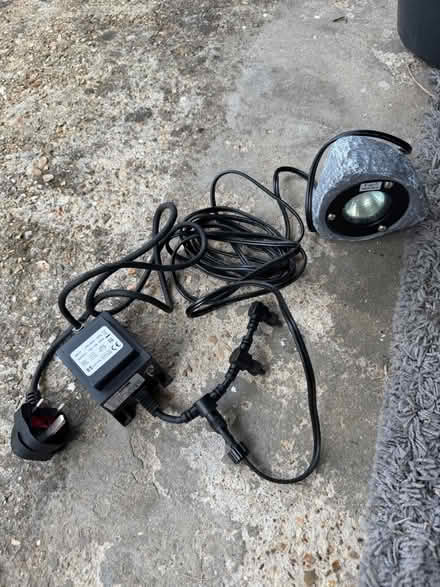 Photo of free Halogen outdoor stone light set (Croydon) #2