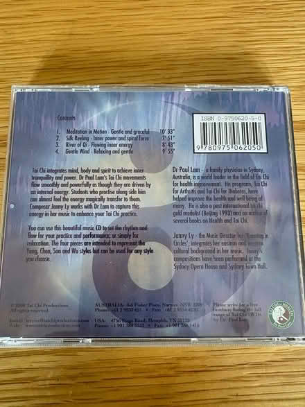 Photo of free t’ai chi music cd (WF12 Chickenley / Dewsbury.) #2