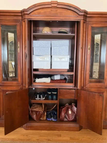 Photo of free Hooker-brand cherry cabinet (Rocky River) #2