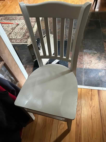 Photo of free White Chair (SE Downers Grove) #1