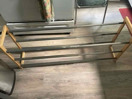 Photo of free Extendable shoe rack (Laurel, MD) #2