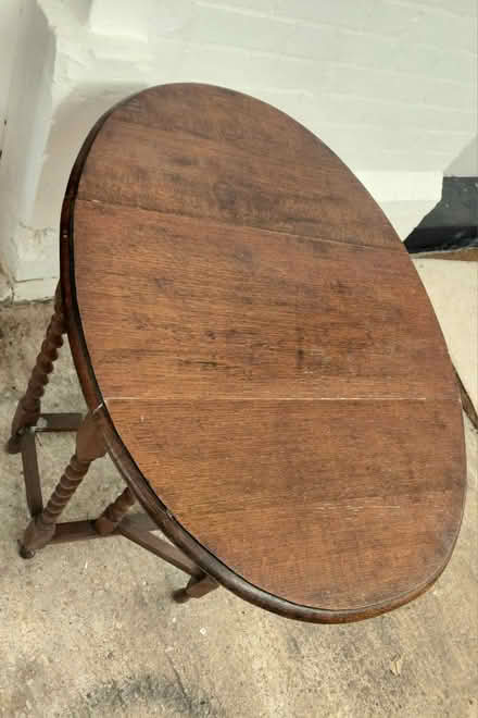 Photo of free Oval drop side table (Pinkneys Green SL6) #2