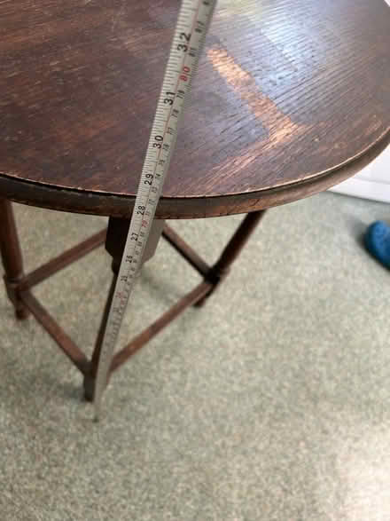 Photo of free Oak ( I think) side table (ME8 Twydall) #2