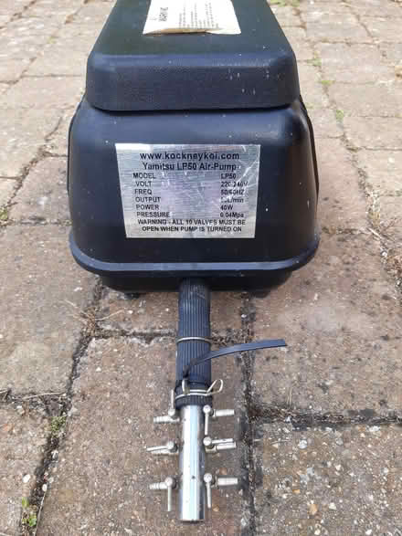 Photo of free Fish pond air pump (Letchworth (Standalone area)) #1