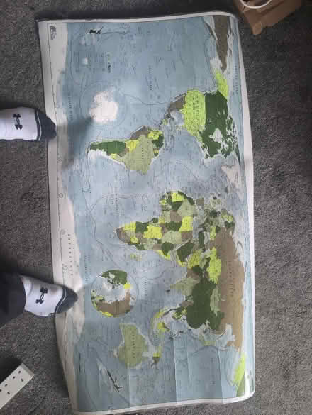 Photo of free World map (Old Coulsdon CR5) #1