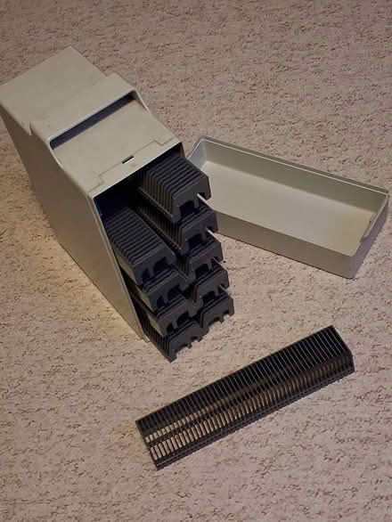 Photo of free 35mm slide magazines in case (Carrickfergus BT38) #1