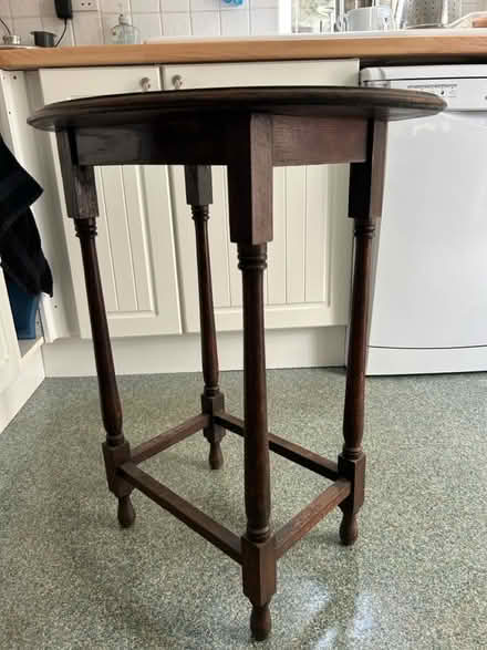 Photo of free Oak ( I think) side table (ME8 Twydall) #1