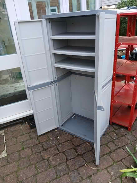 Photo of free Plastic cupboard for shed/garage (Wonersh GU5) #2