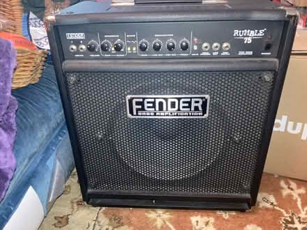 Photo of free Fender Rumble 75 Bass Amp (Laurel, MD) #1