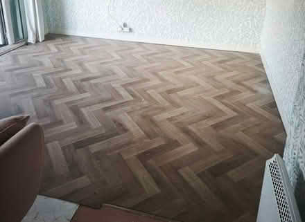 Photo of free Herringbone Linoleum Floor (Ballinteer) #1