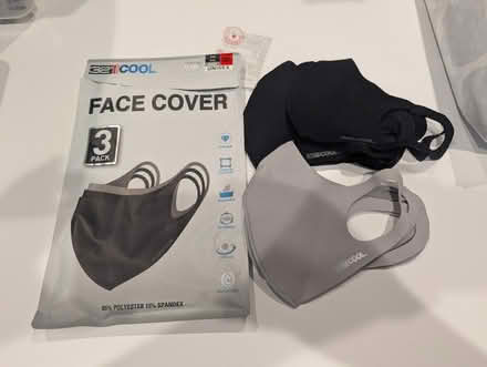 Photo of free 32 degree cool face covers (near Central Park) #1