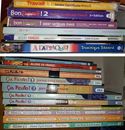 Photo of free French textbooks (Ranelagh) #1