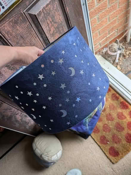 Photo of free Blue star lampshade (Tangmere) #1