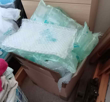 Photo of free Cardboard box and packing bubble wrap (Central Blackburn BB2) #1